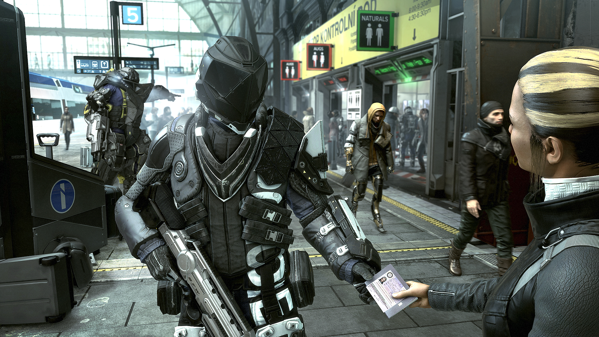 Obrázek ze hry Deus Ex: Mankind Divided